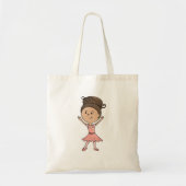 Ballerina canvas tas (Voorkant)