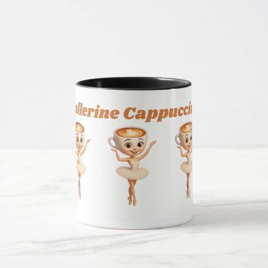 Ballerina Cappuccina Coffee Mok (Midden)