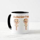 Ballerina Cappuccina Coffee Mok (Voorkant links)