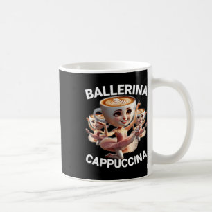 Ballerina Cappuccina Italiaanse Brainrot Meme Grap Koffiemok