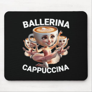 Ballerina Cappuccina Italiaanse Brainrot Meme Grap Muismat