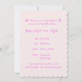 Ballerina Cappucina Verjaardag  Kaart (Achterkant)