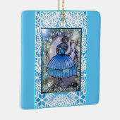 Ballerina Cat Keramisch Ornament (Rechts)