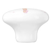 Ballerina Ceramic Knob. Keramische Knop (Zijkant)