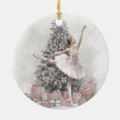 Ballerina Christmas Ornament – Add Your Name (Achterkant)