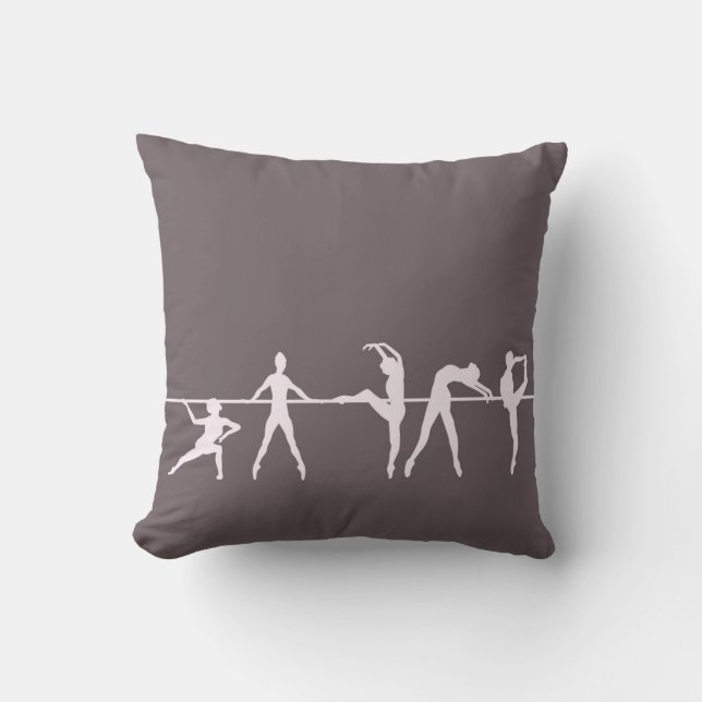 Ballerina Classroom Dance Studio Classic Pillow Kussen (Voorkant)