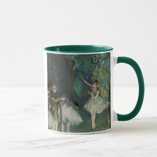 BALLERINA COFFEE MUGS - DEGAS ARTWORK - PRINTS MOK (Rechts)