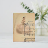 Ballerina Collage Briefkaart (Staand voorkant)