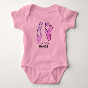 Ballerina Crawl, Walk, Dance Romper