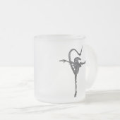 Ballerina Creature Matglas Koffiemok (Voorkant rechts)