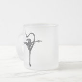 Ballerina Creature Matglas Koffiemok (Voorkant links)