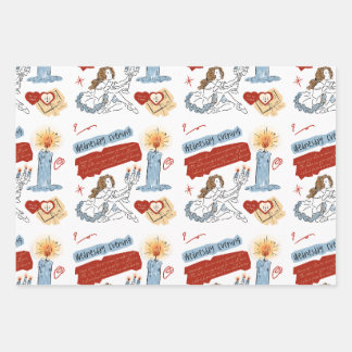 Ballerina Dagboek Scrapbook Whimsical Inpakpapier Vel