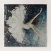 Ballerina Dance Abstracte kunst Legpuzzel (Horizontaal)