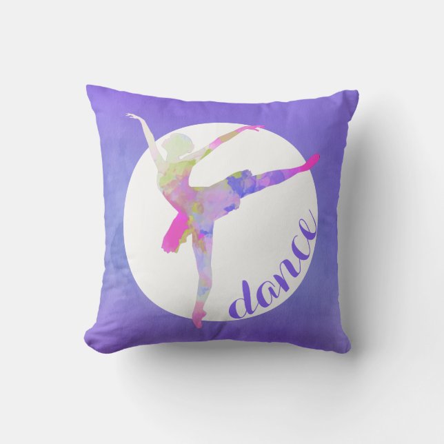 Ballerina Dance Accent Pillow Kussen (Voorkant)