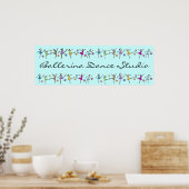 Ballerina Dance Banner Poster (Keuken)
