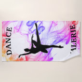 Ballerina Dance Beach Towel Strandlaken (Voorkant)