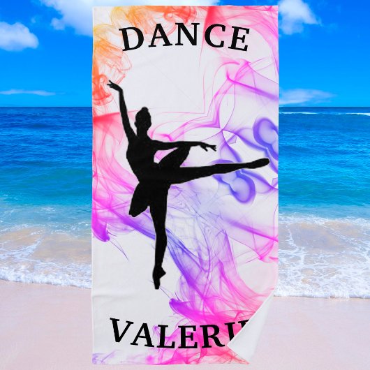Ballerina Dance Beach Towel Strandlaken