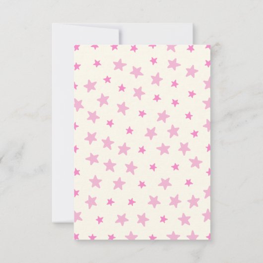 Ballerina Dance Birthday Kaart (Achterkant)