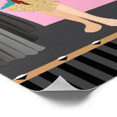 Ballerina Dance Birthday Party Banner 40x12 Poster (Hoek)