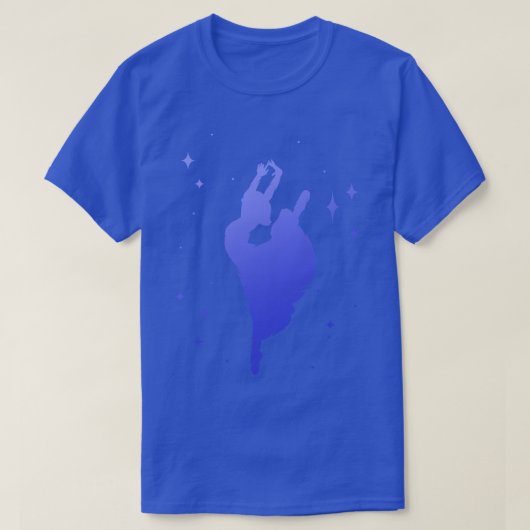 Ballerina Dance Dancer Silhouette T-shirt (Design voorkant)