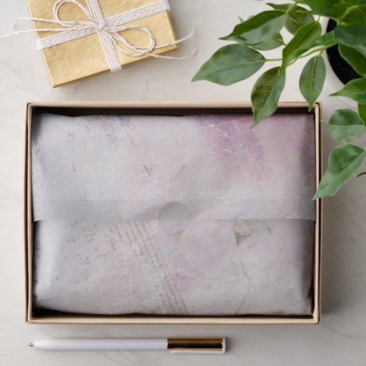 Ballerina Dance Duo Floral-ontkoppeling Tissuepapier (Geschenk)