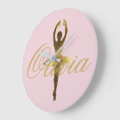 Ballerina Dance Elegant Pirouette Ballet Dancer Grote Klok (Hoek)