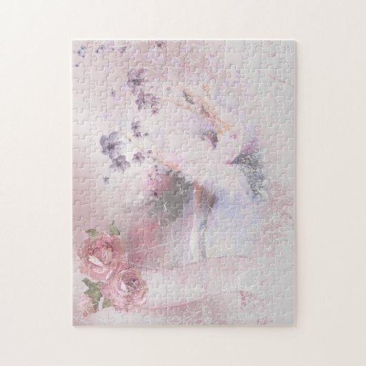 Ballerina Dance Florals Lint Legpuzzel (Verticaal)