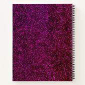 Ballerina Dance Glitter en Bow Notitieboek (Achterkant)