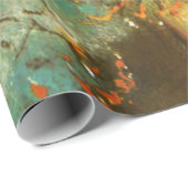 Ballerina Dance Groene Danser Edger Degas Schilder Cadeaupapier (Rol Hoek)