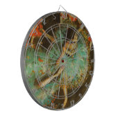 Ballerina Dance Groene Danser Edger Degas Schilder Dartbord (Voorkant Links)
