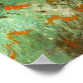 Ballerina Dance Groene Danser Edger Degas Schilder Poster (Hoek)