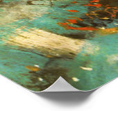 Ballerina Dance Groene Danser Edger Degas Schilder Poster (Hoek)