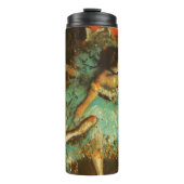 Ballerina Dance Groene Danser Edger Degas Schilder Thermosbeker (Voorkant)