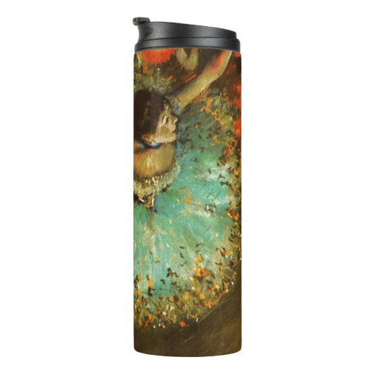 Ballerina Dance Groene Danser Edger Degas Schilder Thermosbeker (Geroteerd rechts)