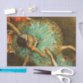Ballerina Dance Groene Danser Edger Degas Schilder Tissuepapier (Craft)