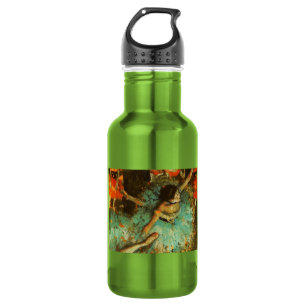 Ballerina Dance Groene Danser Edger Degas Schilder Waterfles