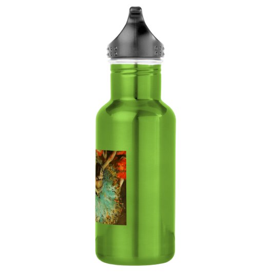 Ballerina Dance Groene Danser Edger Degas Schilder Waterfles (Rechts)