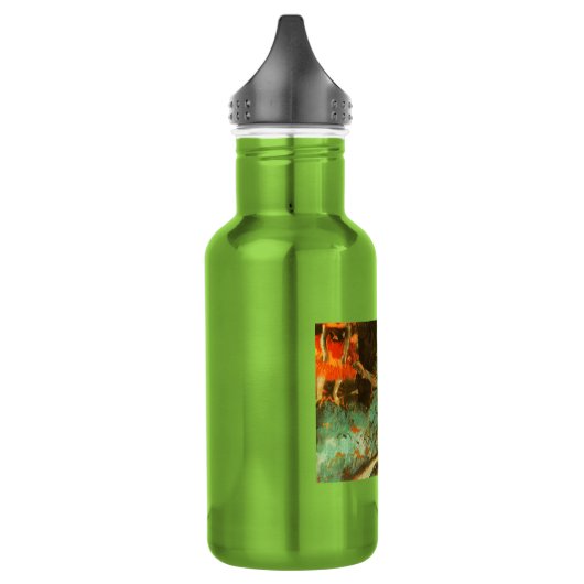 Ballerina Dance Groene Danser Edger Degas Schilder Waterfles (Links)