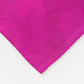 Ballerina Dance Pink Ombre Sparkle Fleece Deken (Hoek)