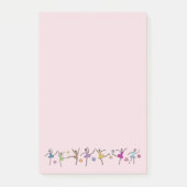 Ballerina Dance Post-it® Notes (Voorkant)