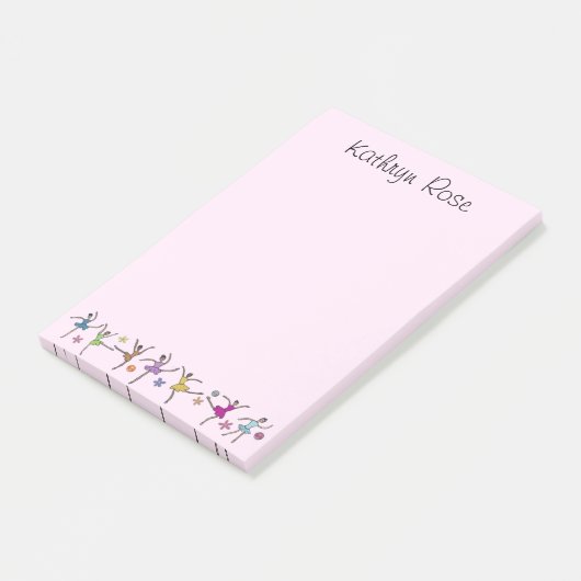 Ballerina Dance Post-it® notes (Schuin)