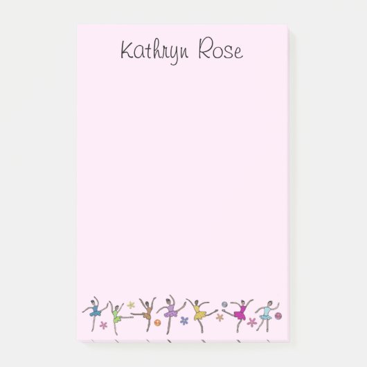 Ballerina Dance Post-it® notes (Voorkant)