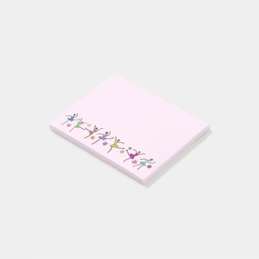 Ballerina Dance Post-it® notes (Schuin)