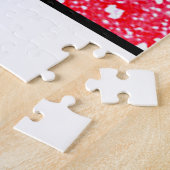 Ballerina Dance Puzzle met hart en haar naam! Legpuzzel (Zijkant)