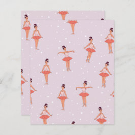 Ballerina Dance Scrapbook Papier