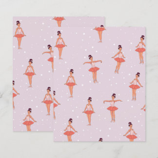 Ballerina Dance Scrapbook Papier