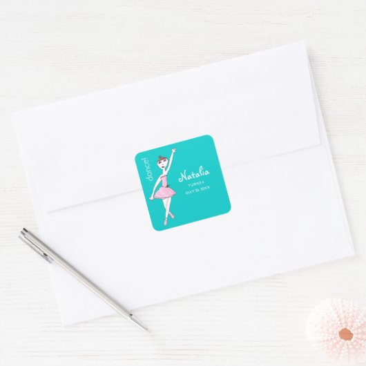 Ballerina Dance Stickers (Envelop)