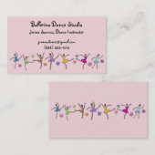 Ballerina Dance Visitekaartjes (Voorkant / Achterkant)