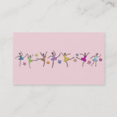 Ballerina Dance Visitekaartjes (Achterkant)