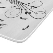 Ballerina Dance with Me Music Glass Snijplank (Hoek)